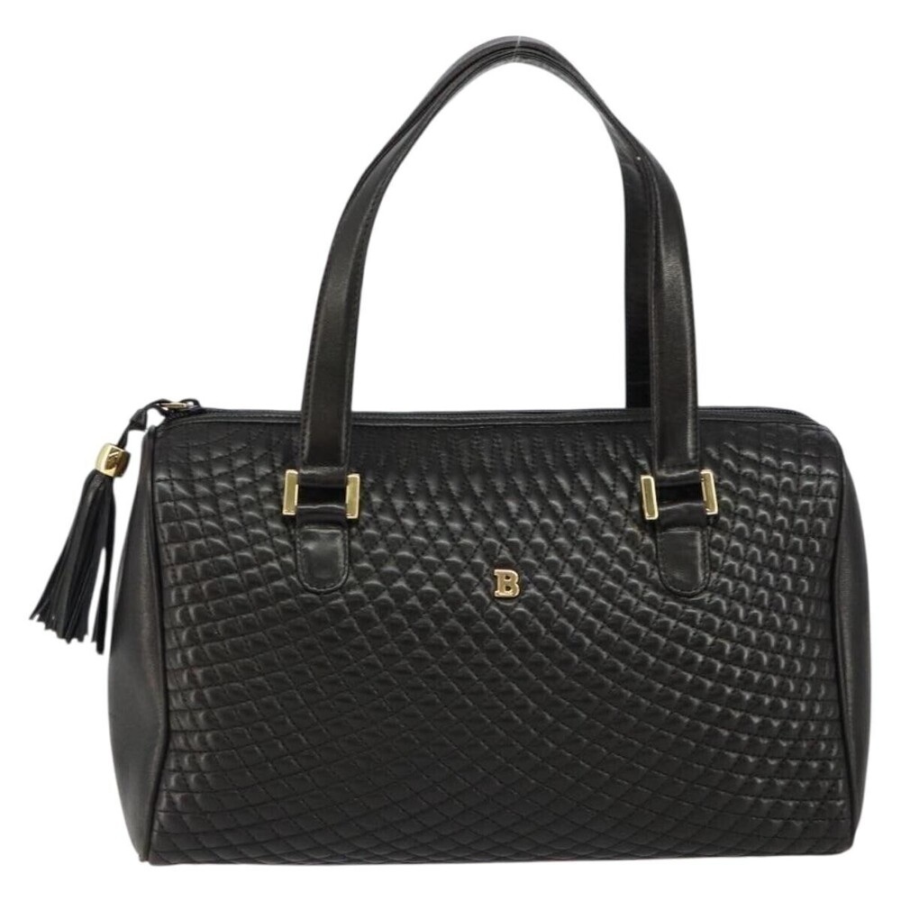 Bally Vintage Quilted Leather